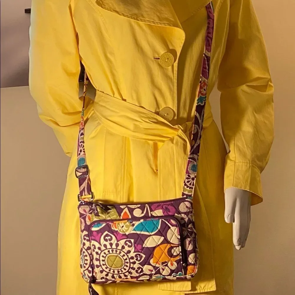 NWOT SETVera Bradley Plum Crazy Pattern - Picture 8 of 8